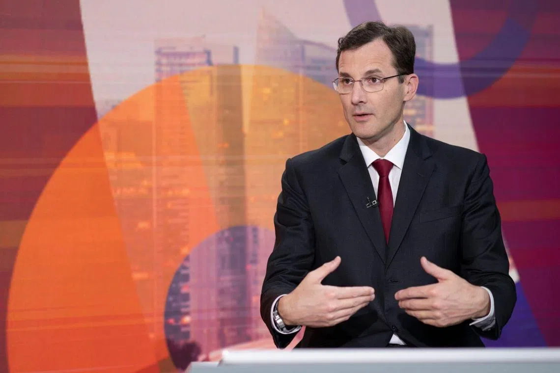 Tobias Meyer is visiting Singapore as the global logistics giant opened a new €10 million (S$15 million) pharmaceutical hub .