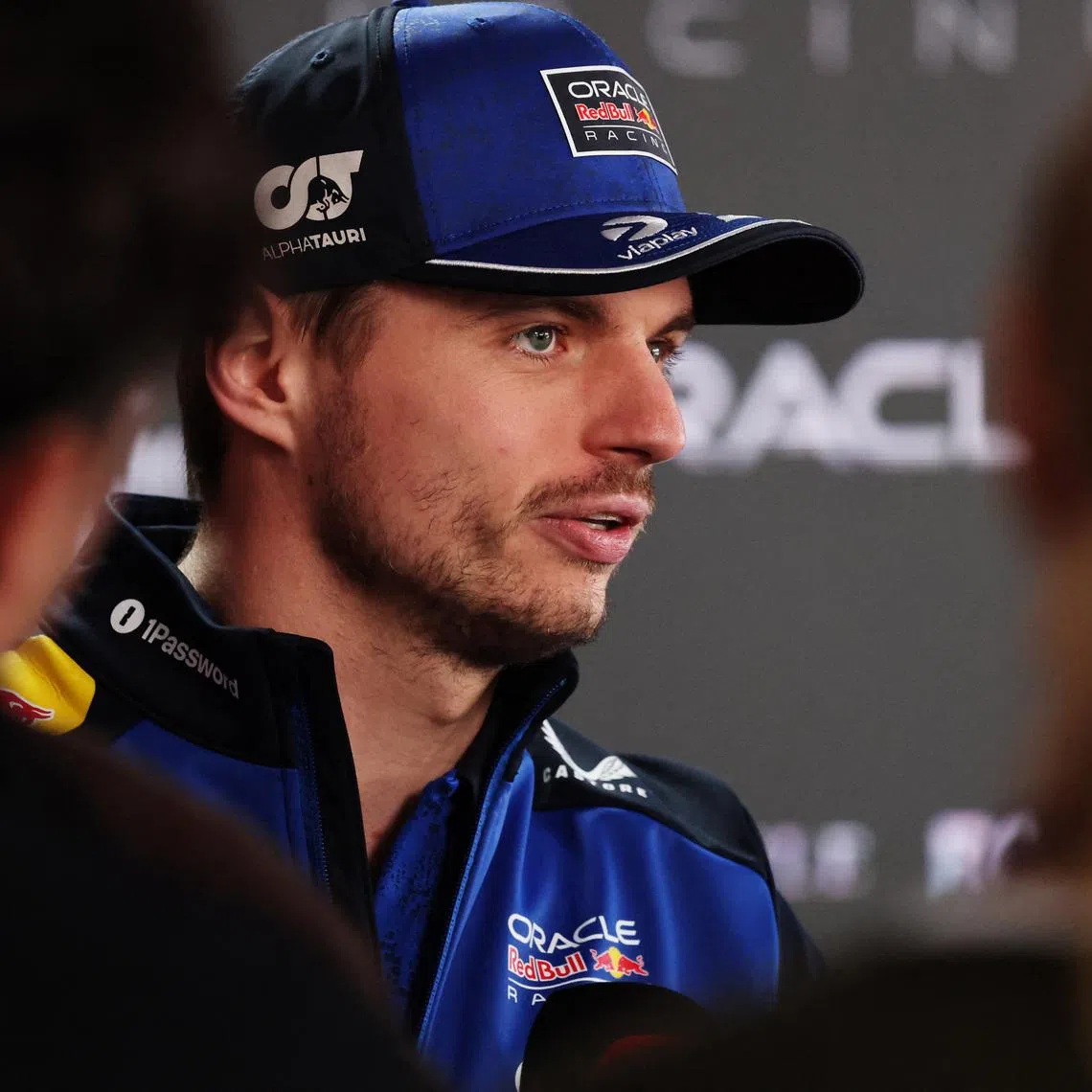Formula One F1 - Japanese Grand Prix - Suzuka Circuit, Suzuka, Japan - March 26, 2026 Red Bull's Max Verstappen speaks to the media ahead of the Japanese Grand Prix REUTERS/Issei Kato