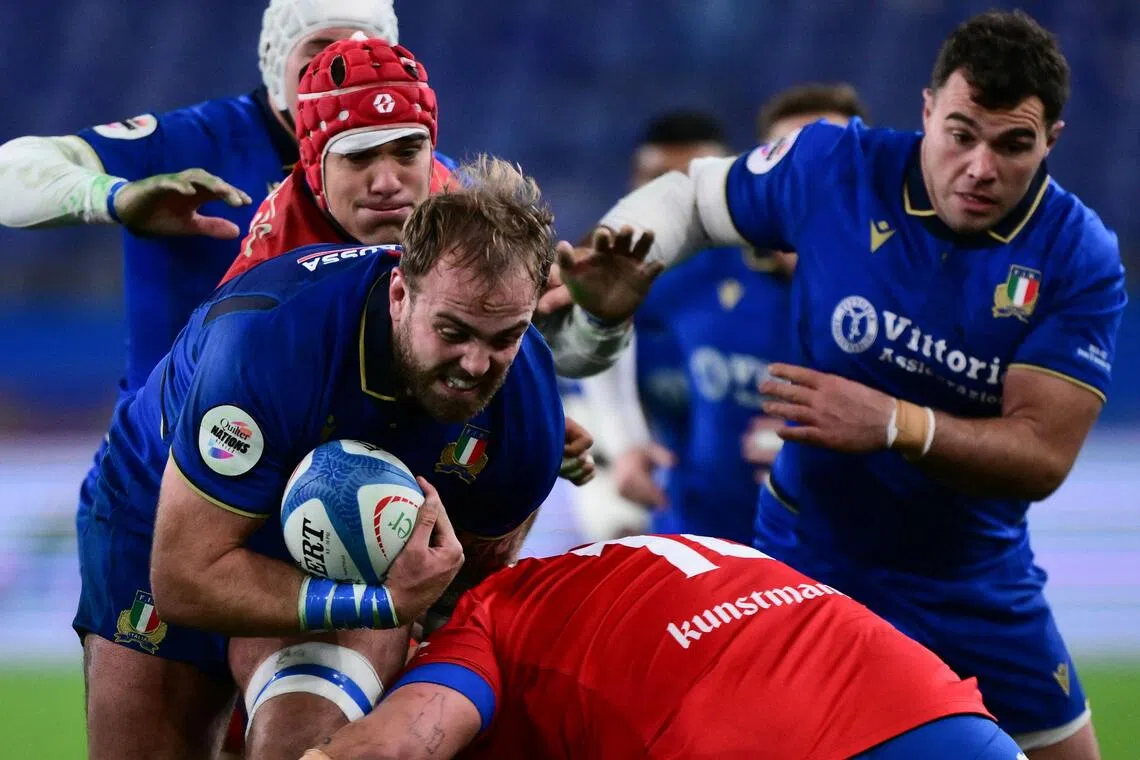 Italy stave off Chile comeback in 34-19 rugby home win