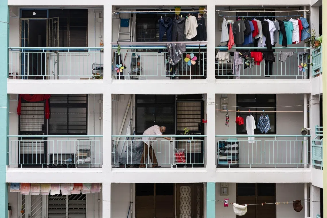 In 2023/2024, 31 per cent of HDB households were senior households, up from 25.6 per cent in 2018.