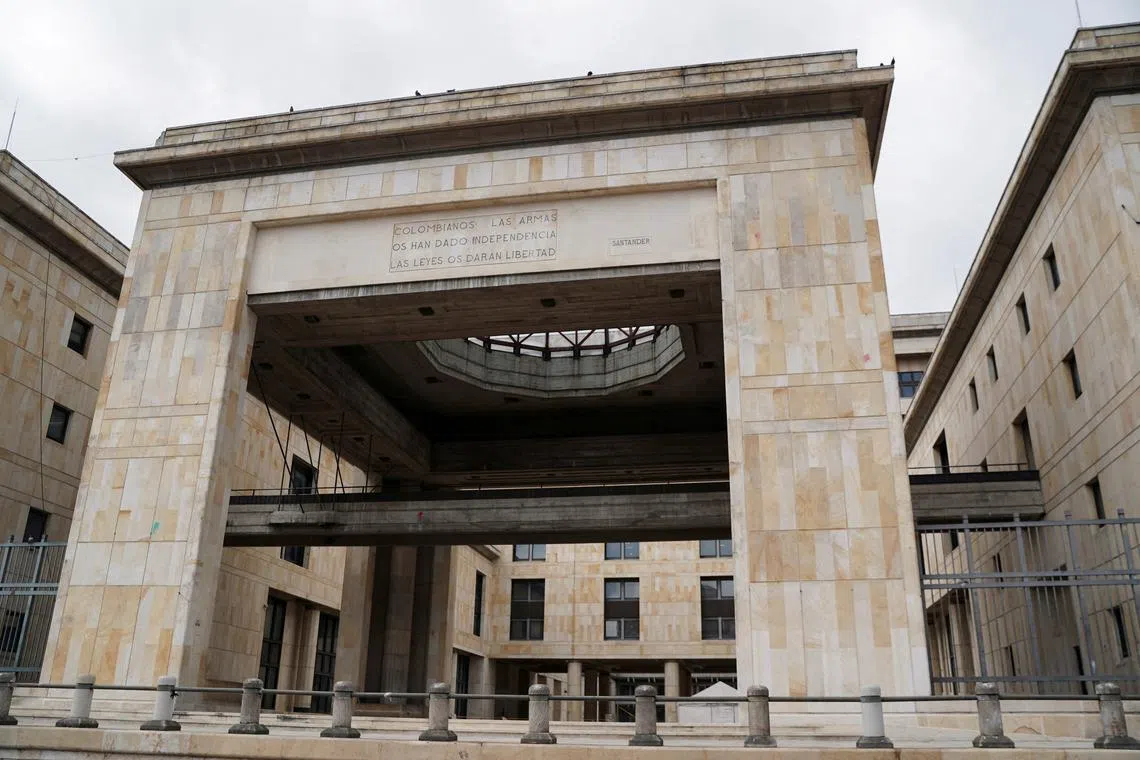 General view of the facilities of the Supreme Court of Justice in Bogota, Colombia August 16, 2024. REUTERS/Nathalia Angarita/File Photo