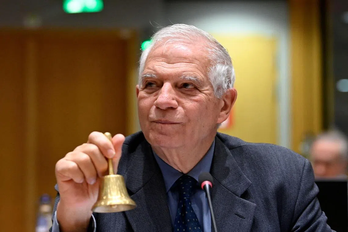 EU foreign policy chief Joseph Borrell said the proposal sums up the Chinese position since the beginning of the war.