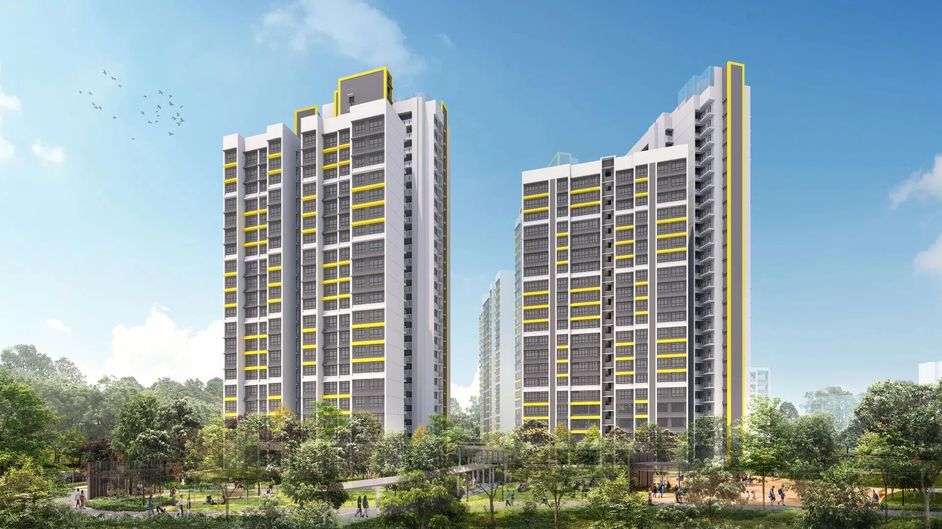 Sembawang Deck, located in the new Sembawang North housing area, comes with a wait of two years and nine months.