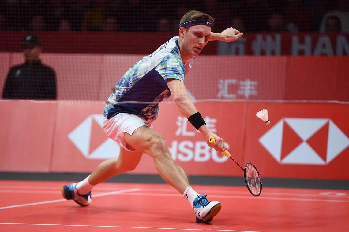 Denmark’s Viktor Axelsen  