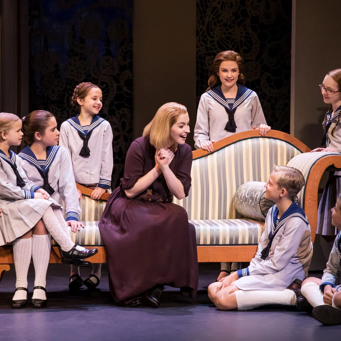 gvbenefitsnov26a - The cast of The Sound of Music. SPH subscribers will enjoy 10% off for all categories for shows between Dec 10 and 18. 