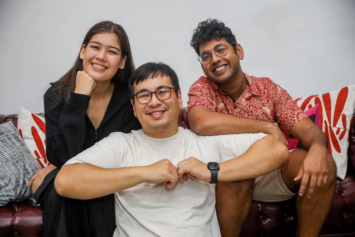 Crack The Case - RED: An Artful Murder is written by Krish Natarajan (right) and stars Life Theatre Awards Best Actress winner Arielle Jasmine Van Zuijlen (left) and actor/photographer Jon Cancio (middle).