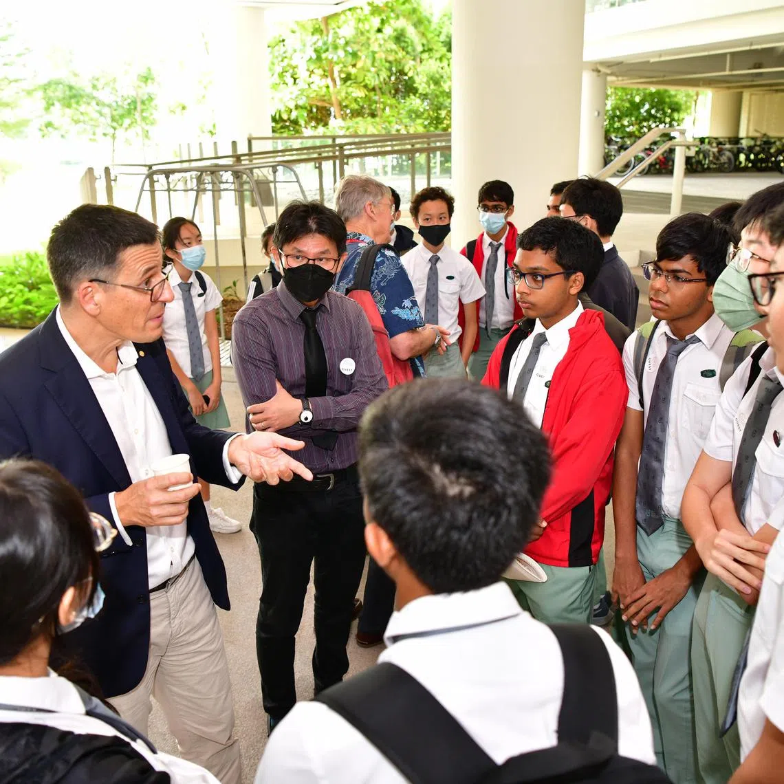 ltplanet17 - Prof Didier Queloz speaking to young participants at the Global Young Scientists Summit (GYSS) 2023

Credit: NRF Singapore