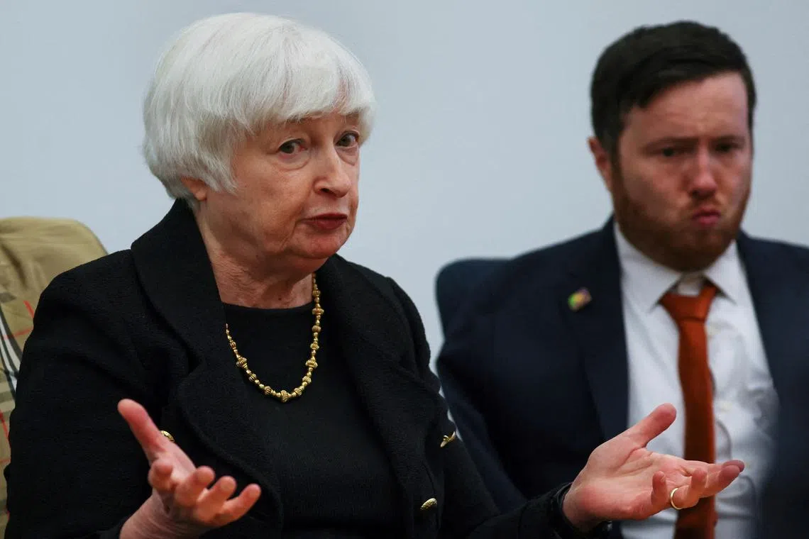 US Treasury Secretary Janet Yellen said President Joe Biden’s administration is working to encourage both sides to resolve the strike quickly.