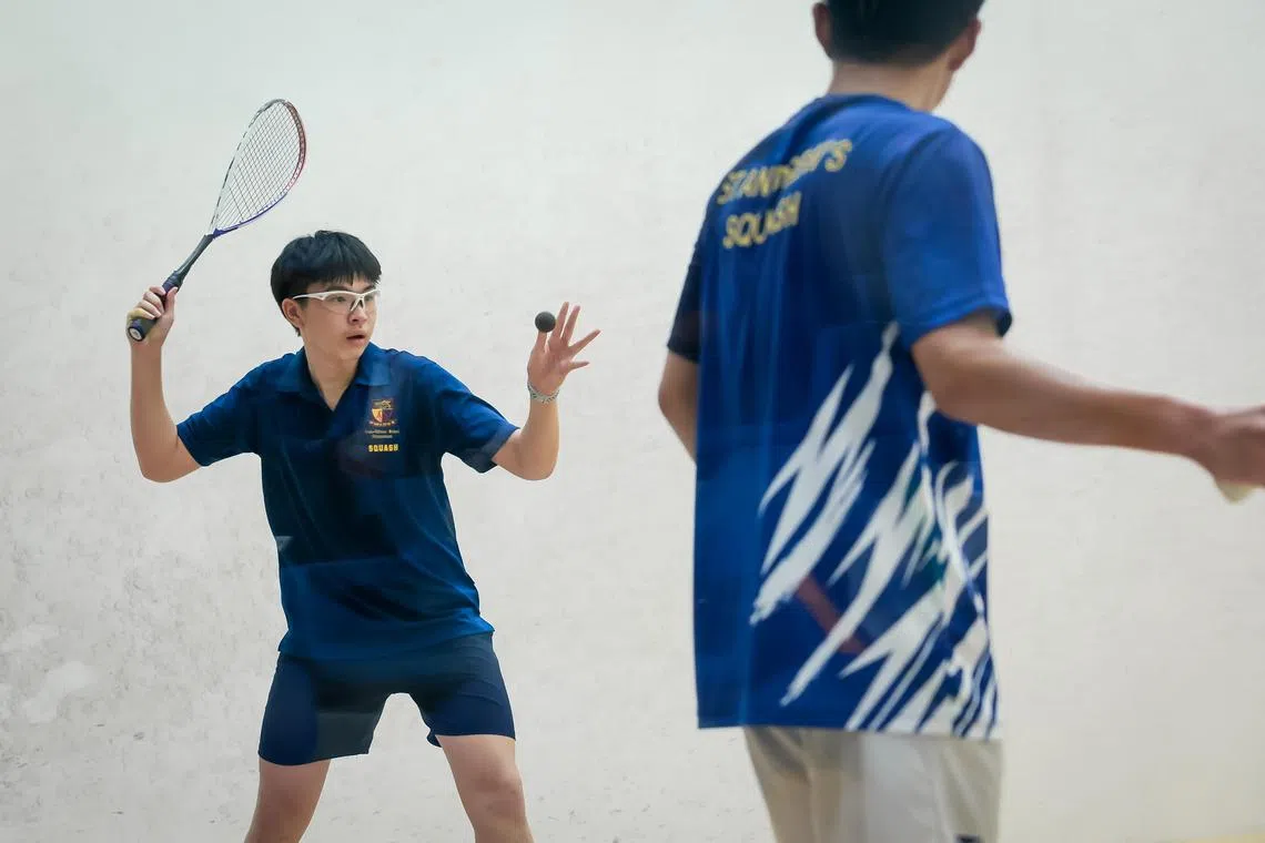 Anglo-Chinese School (Independent)'s captain Li Yuan Xin (left) knew they were favourites coming into the final on April 29.
