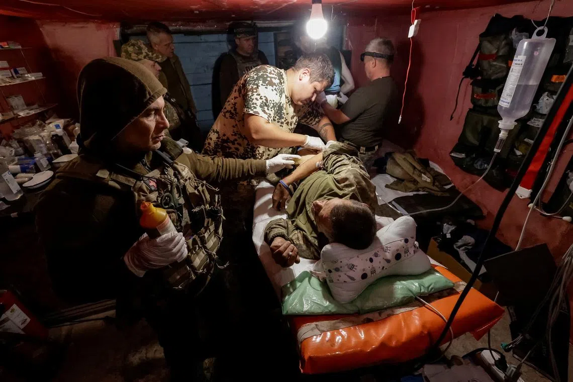 Mr Surovyi's experience underlines how drones are posing a terrifying new battlefield threat in Europe's biggest conflict since World War II.