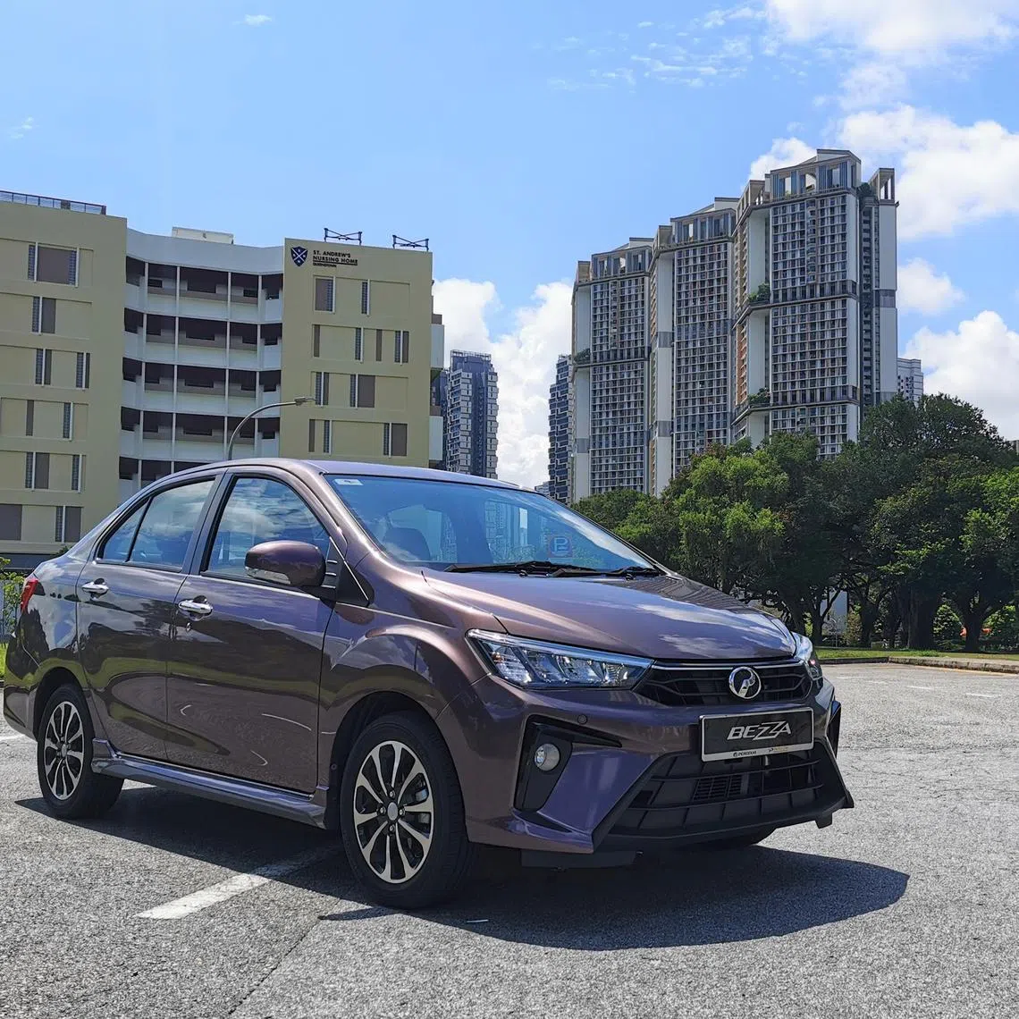 Price buster: At $76,999, the Perodua Bezza 1.3 was the last "cheap" car reviewed by ST Motoring back in September 2021. 