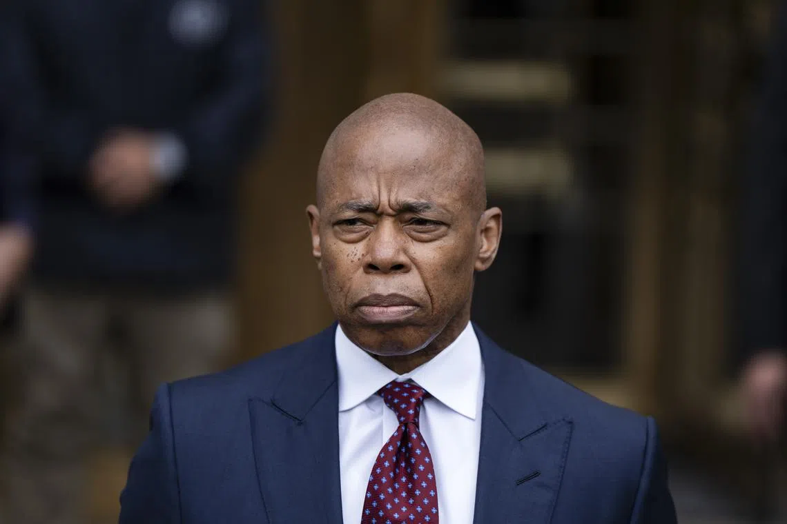 New York Mayor Eric Adams was indicted on charges of bribery, conspiracy, fraud and soliciting improper foreign campaign donations.