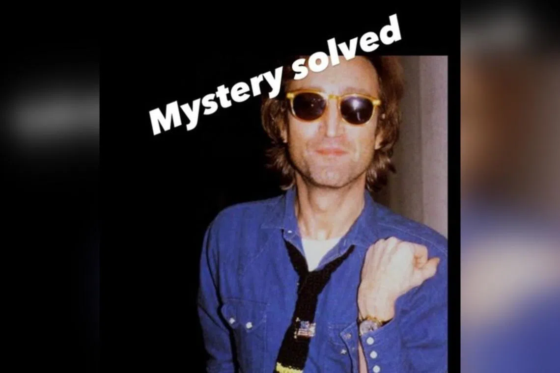 An ex-driver of Yoko Ono, wife of John Lennon (above), is suspected of stealing the Patek Philippe timepiece. 