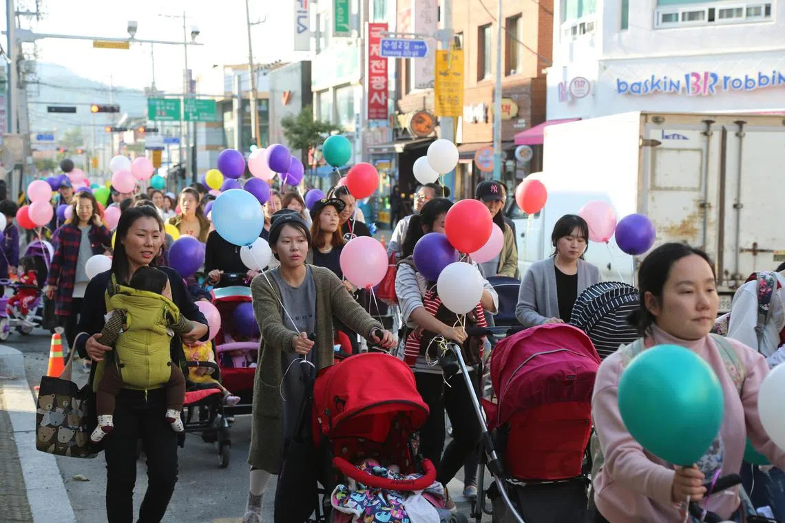 South Korea has been suffering from a severe dip in its fertility rate and a corresponding decrease in population.