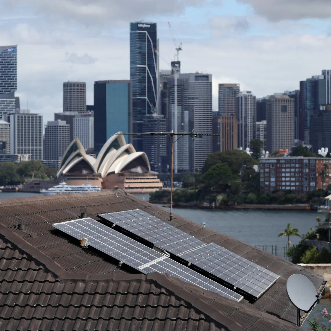 About four million households in Australia have rooftop solar panels on their homes.