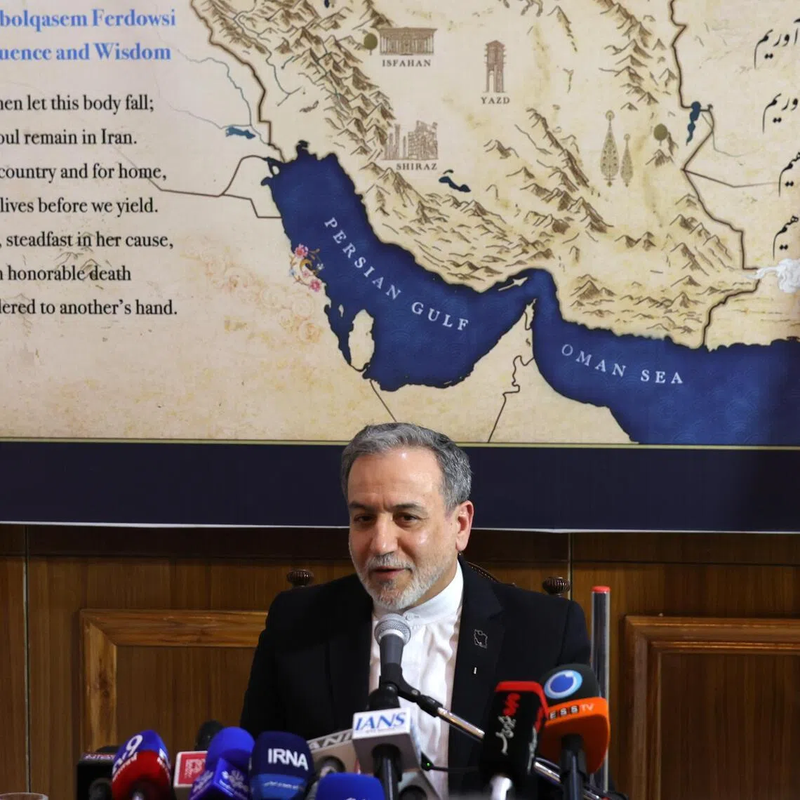 Iran's Foreign Minister Abbas Araghchi said in a call with UN Secretary-General Antonio Guterres that Tehran was engaged in the diplomatic process despite “repeated betrayals of diplomacy and military aggression against Iran, along with contradictory positions and repeated excessive demands” by the United States.