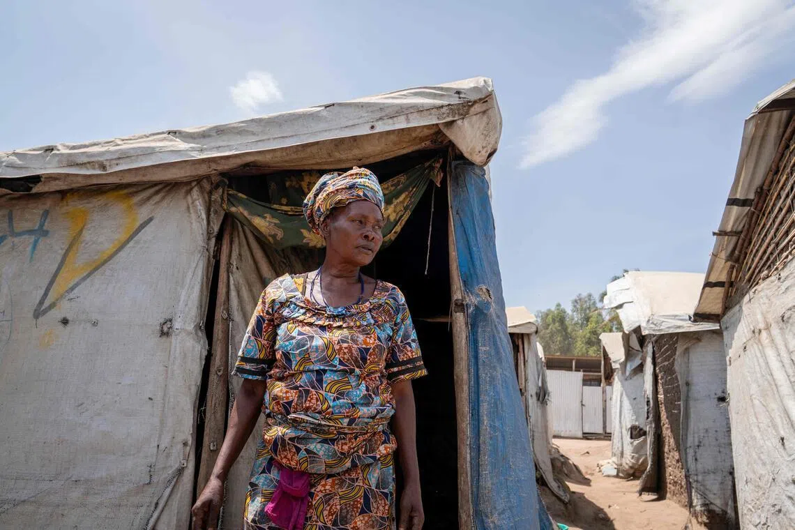 Aid workers are warning of the high risk that Ebola could spread rapidly in overcrowded sites.