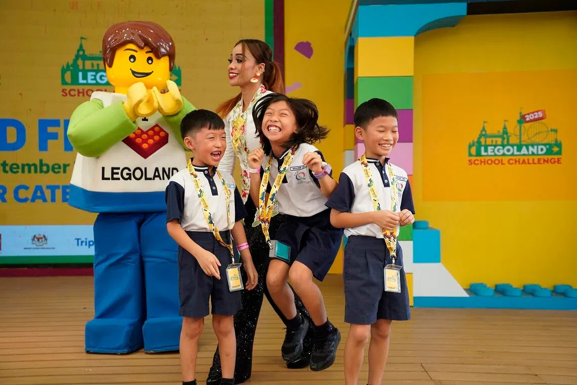 A team of Queenstown Primary School pupils were crowned Junior Category Champions in the Legoland School Challenge 2025.