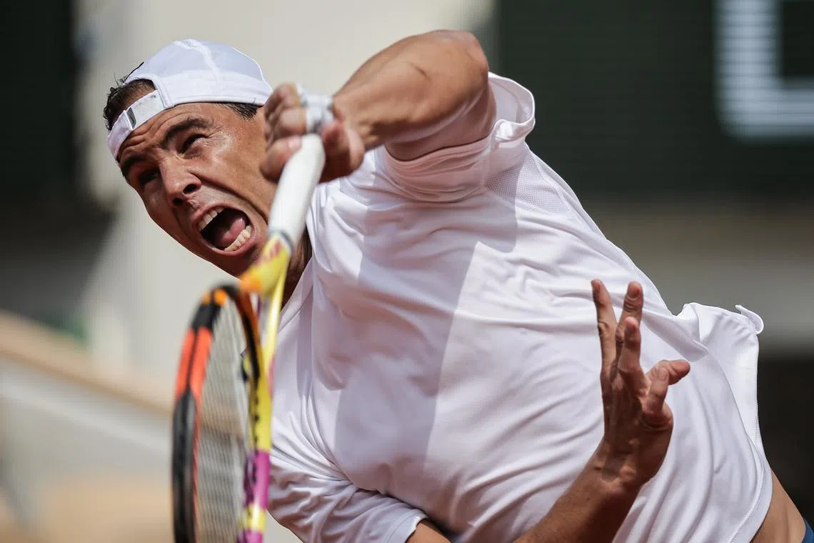 Rafael Nadal has plummeted down the rankings during an extended spell on the sidelines.