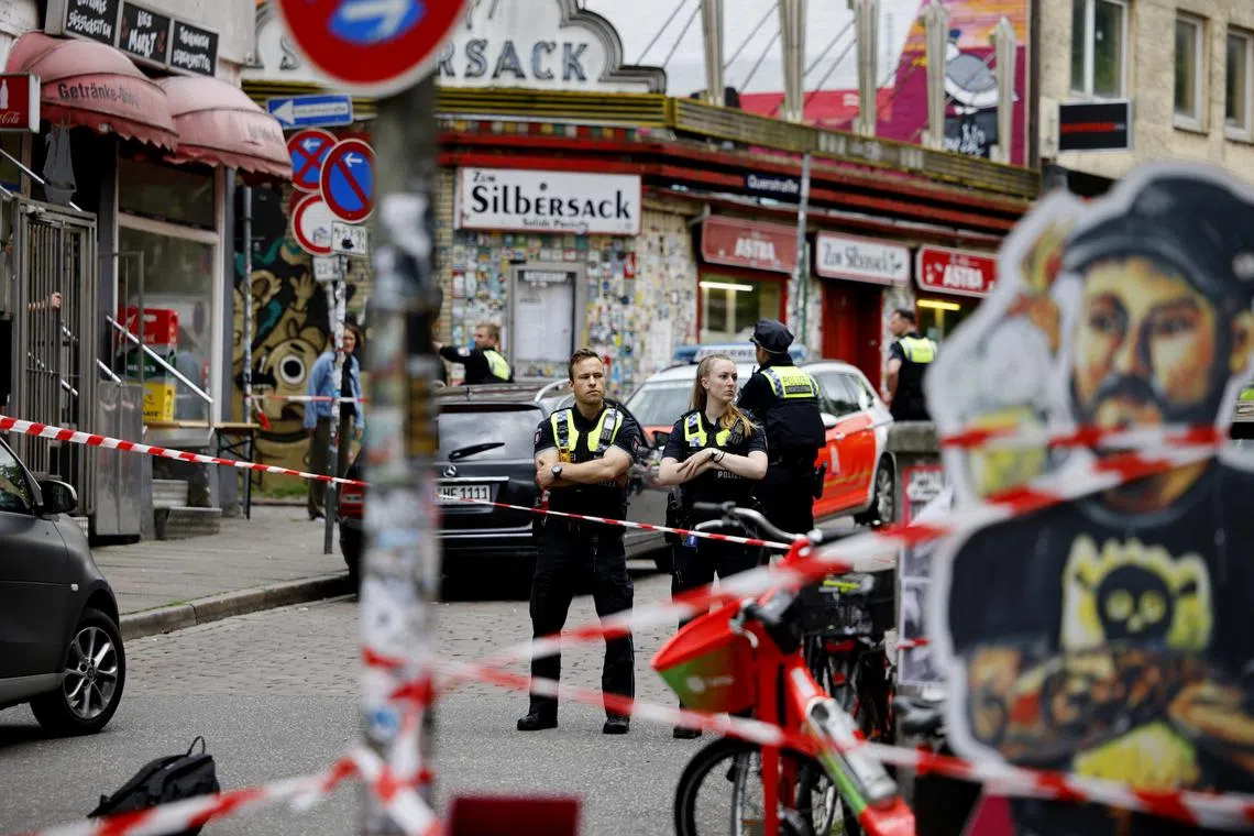 St. Pauli, Hamburg. June 16, 2024. REUTERS/Axel Schmidt
