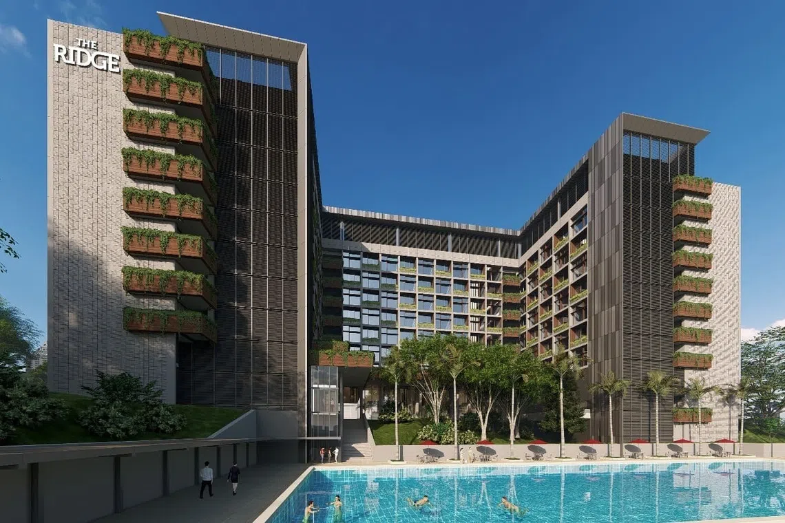 The hotel is located in Computing Drive, near the NUS School of Computing and the Faculty of Arts and Social Sciences.