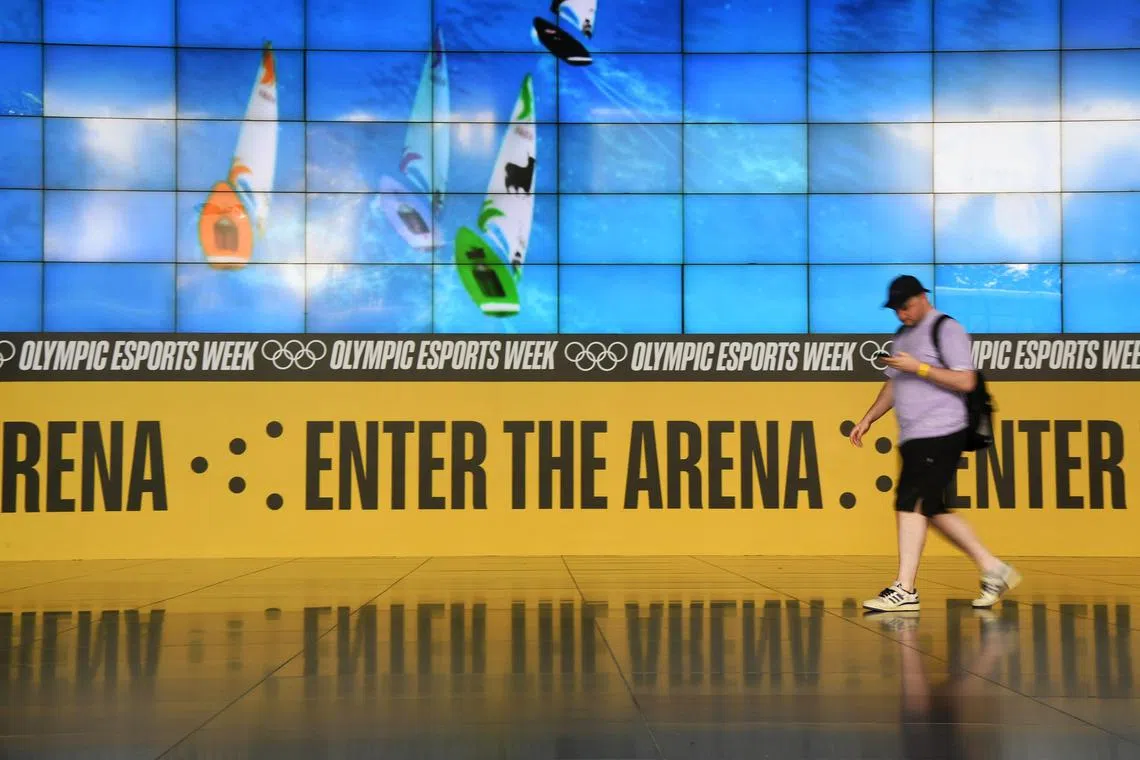 The Oympics Esport Week kicks off at Suntec Convention Centre on Thursday.