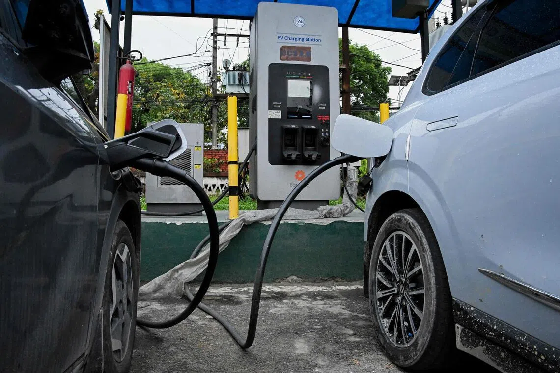 straitstimes.com - More Nepalis drive EVs, evading global fuel shocks
