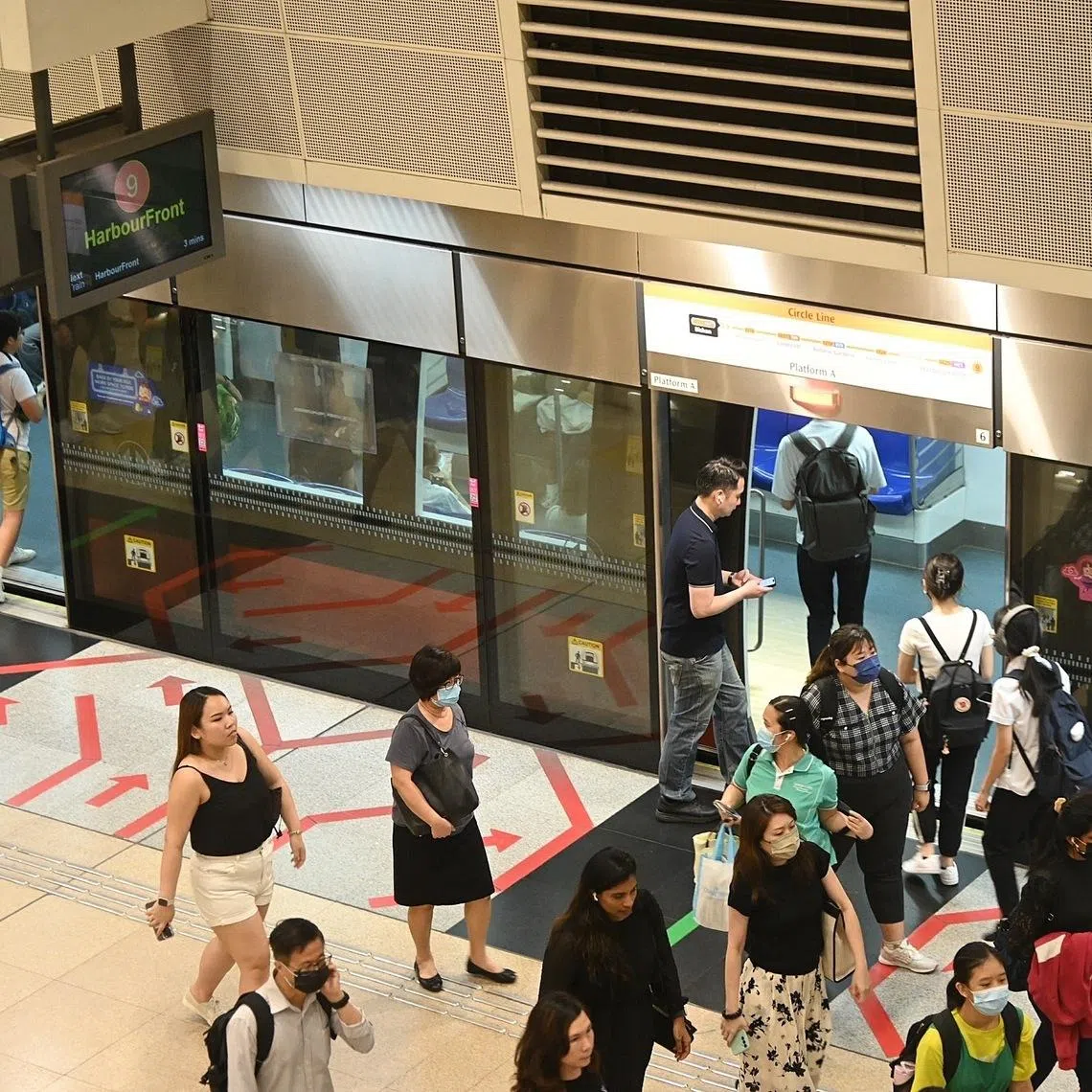 Fares for the shuttle bus services will follow the same fare structure as train journeys. 