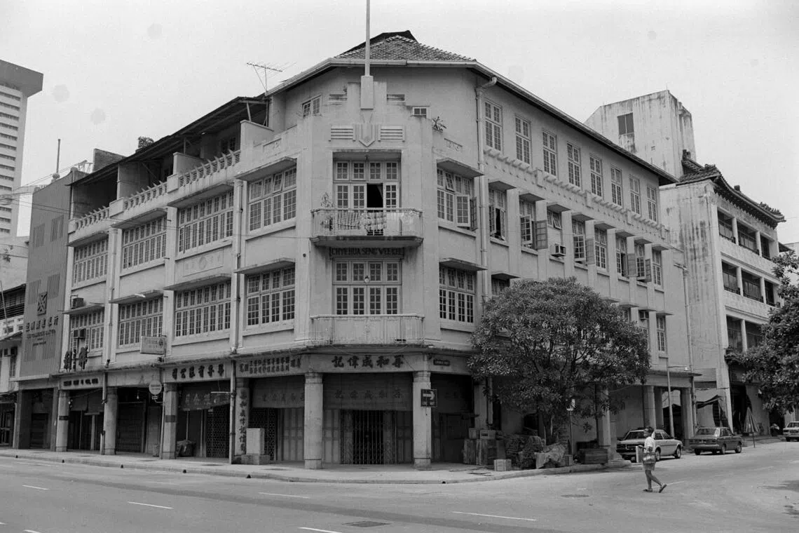 The Chye Hua Seng Wee Kee remittance shop, founded in 1936, has been redesigned as the award-winning 21 Carpenter hotel.