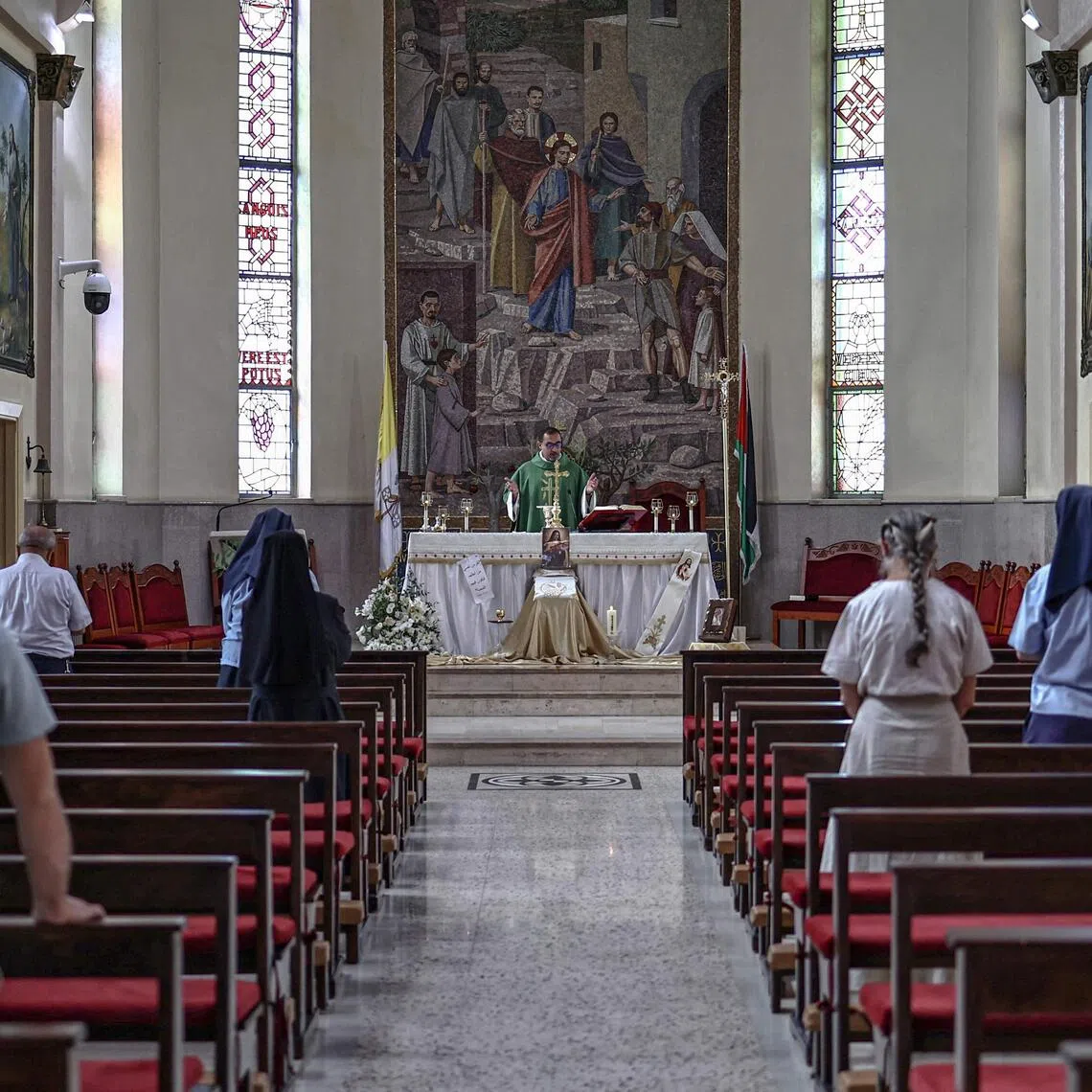 Between 40,000 and 45,000 Christians are estimated to live in the West Bank today, accounting for slightly more than one per cent of the population.