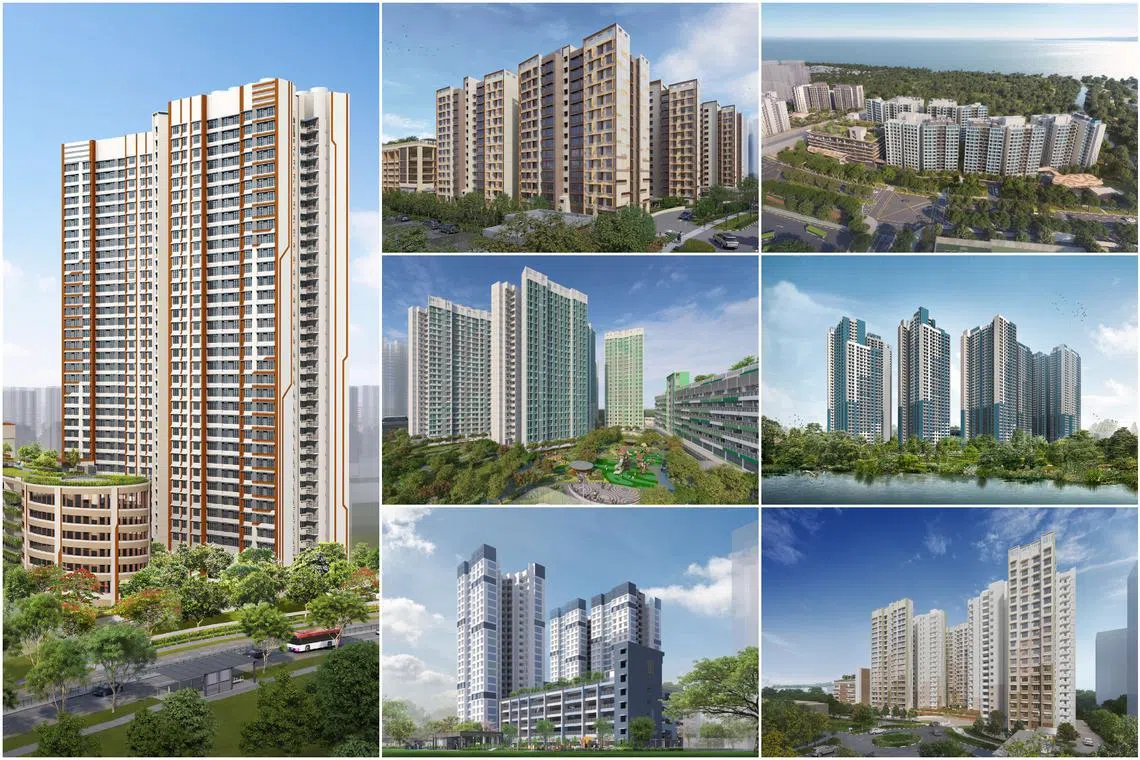 There are seven Standard projects in October’s launch. These flats, which form the bulk of public housing supply, will come with a five-year minimum occupation period (MOP).