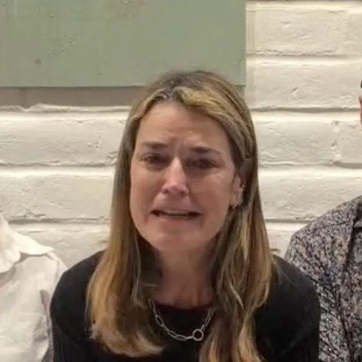 US television host Savannah Guthrie (centre) and her siblings pleaded for their mother's return in a social media post. 