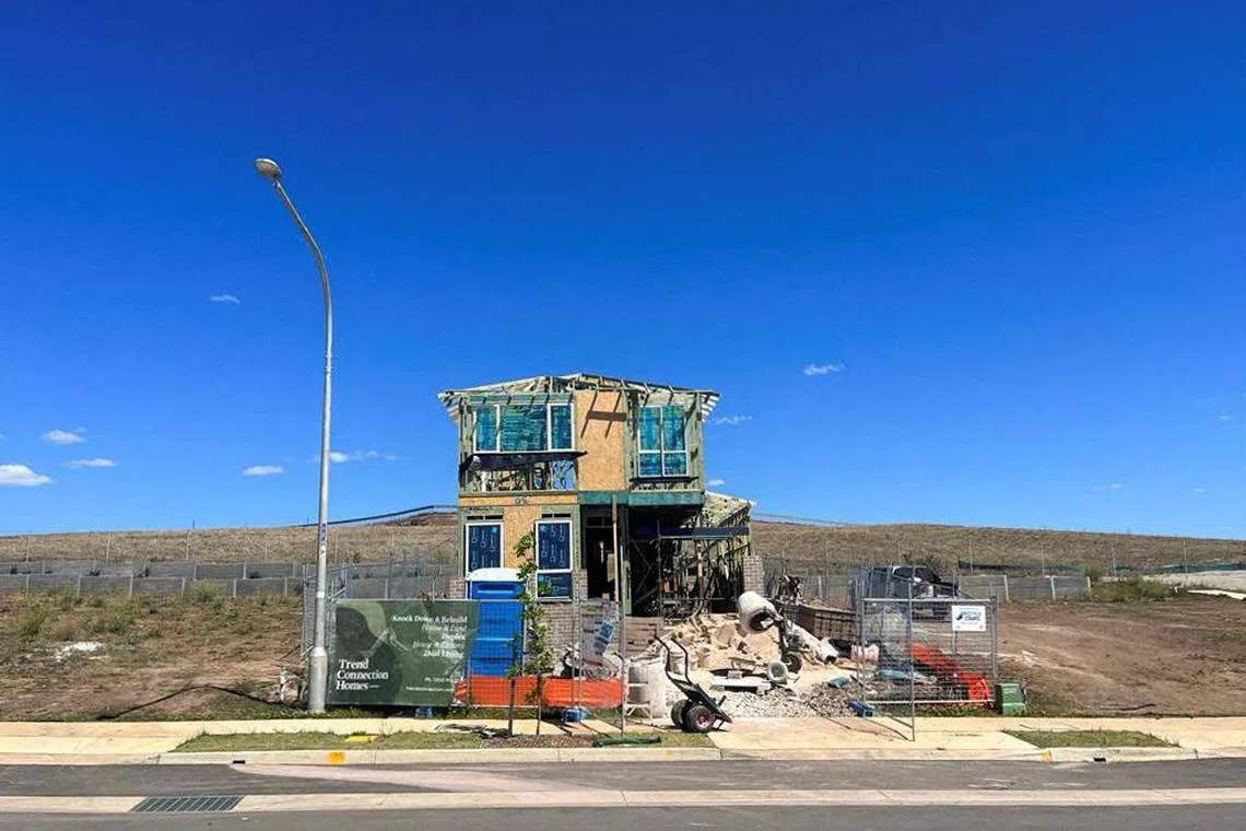 Fewer than 50 of the planned 3,600 homes in Country Garden's Wilton Greens project in Sydney are under construction.