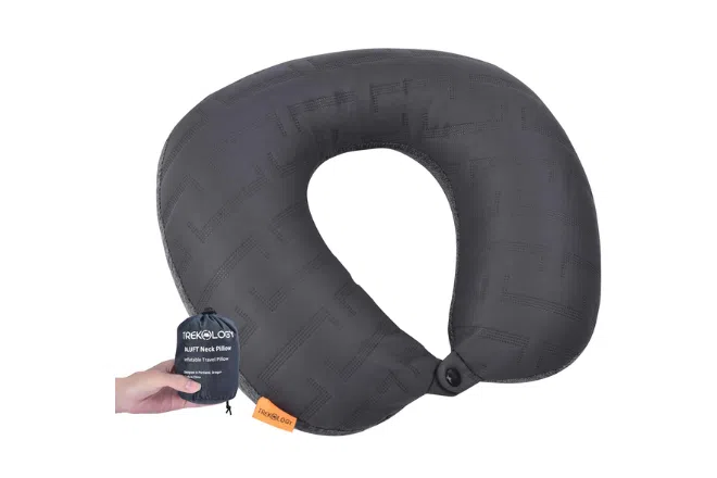  Inflatable Neck Pillow for Travel 