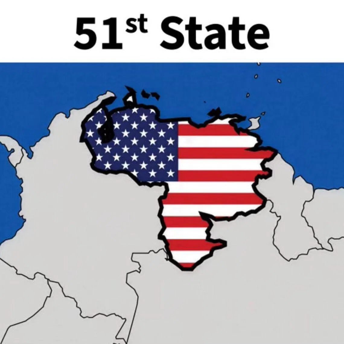 US President Donald Trump told Fox News on May 11 that he was considering making the South American country a new state.