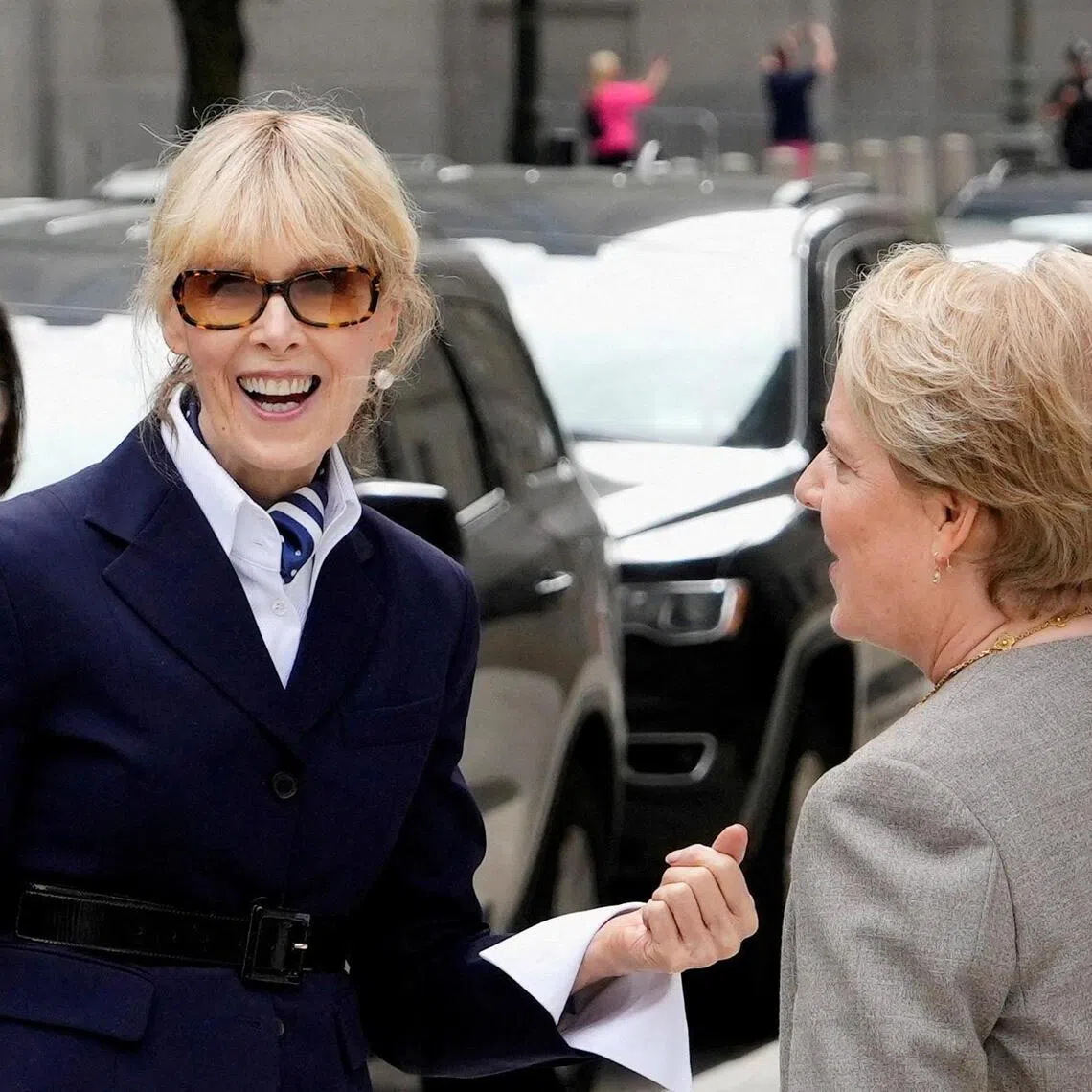 Writer E Jean Carroll had accused US President Donald Trump of assaulting her in a dressing room of a New York department store in 1996.