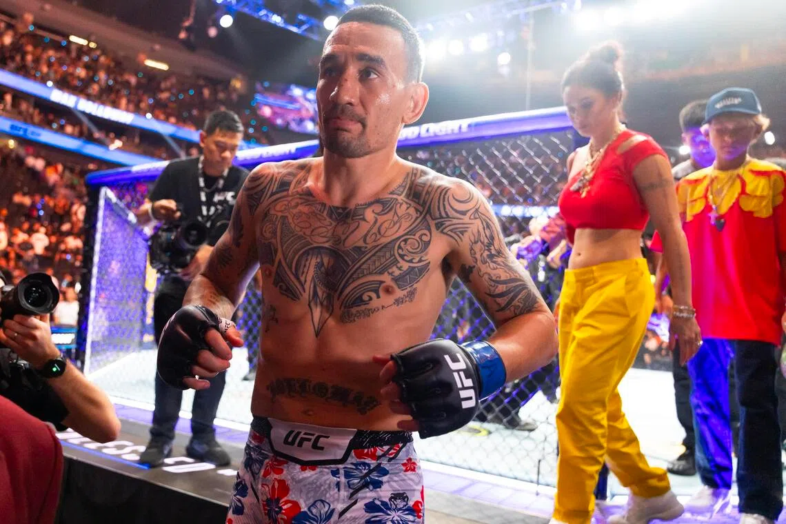 Max Holloway was one of three fighters who exited the cage following their individual fights prior to the official decision being announced at UFC 329.