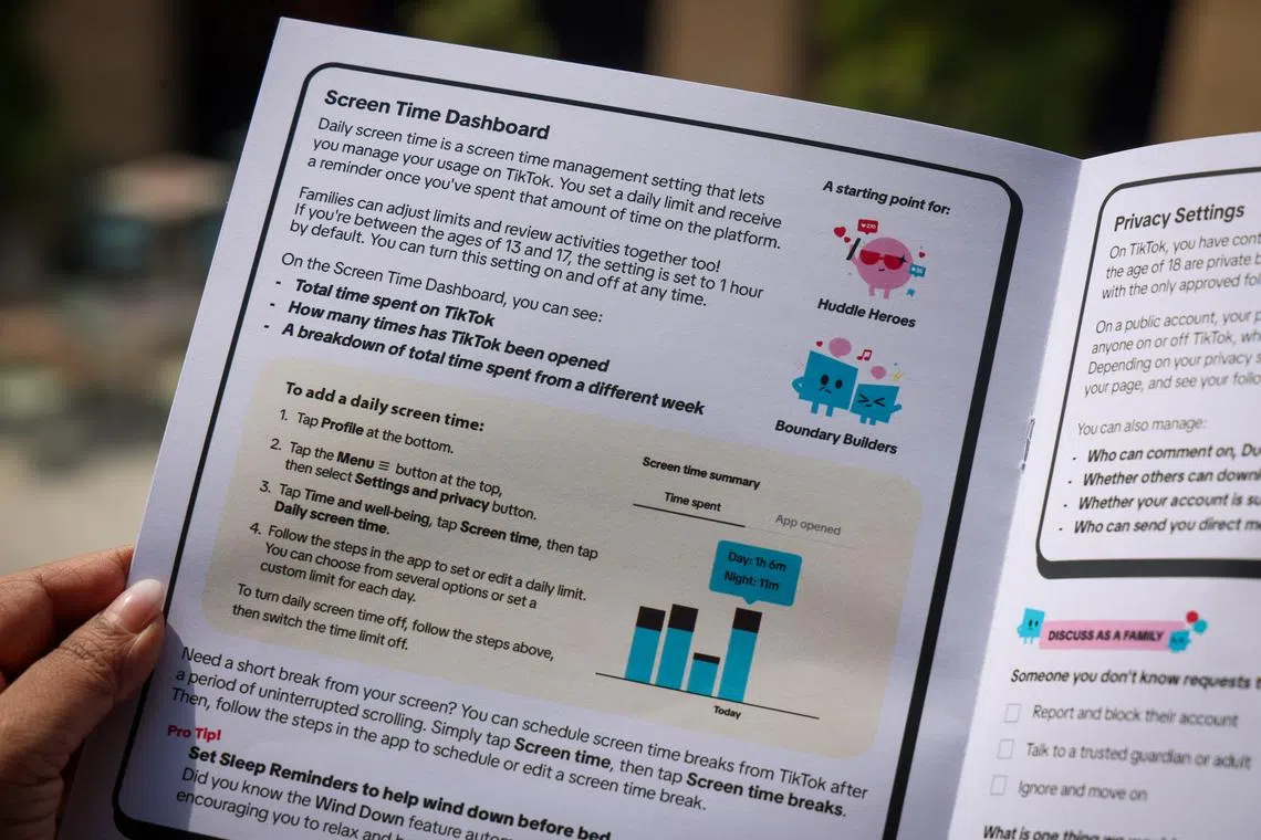 TikTok launches safety guide for Singapore families, encourages open conversations on screen use