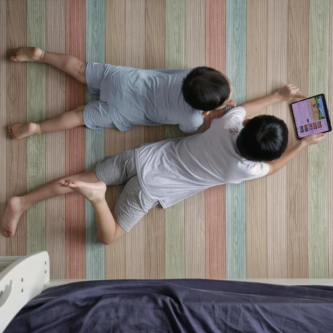 Findings showed that more than half of children aged between two and six spend more than the one-hour daily limit on screen time recommended by the Ministry of Health. 