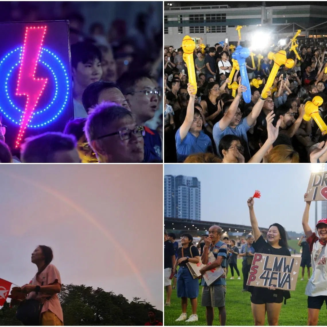 With crowds flocking to fields and stadiums across the island, Singaporeans are rediscovering the raw energy and communal fervour that only an in-person rally can bring.