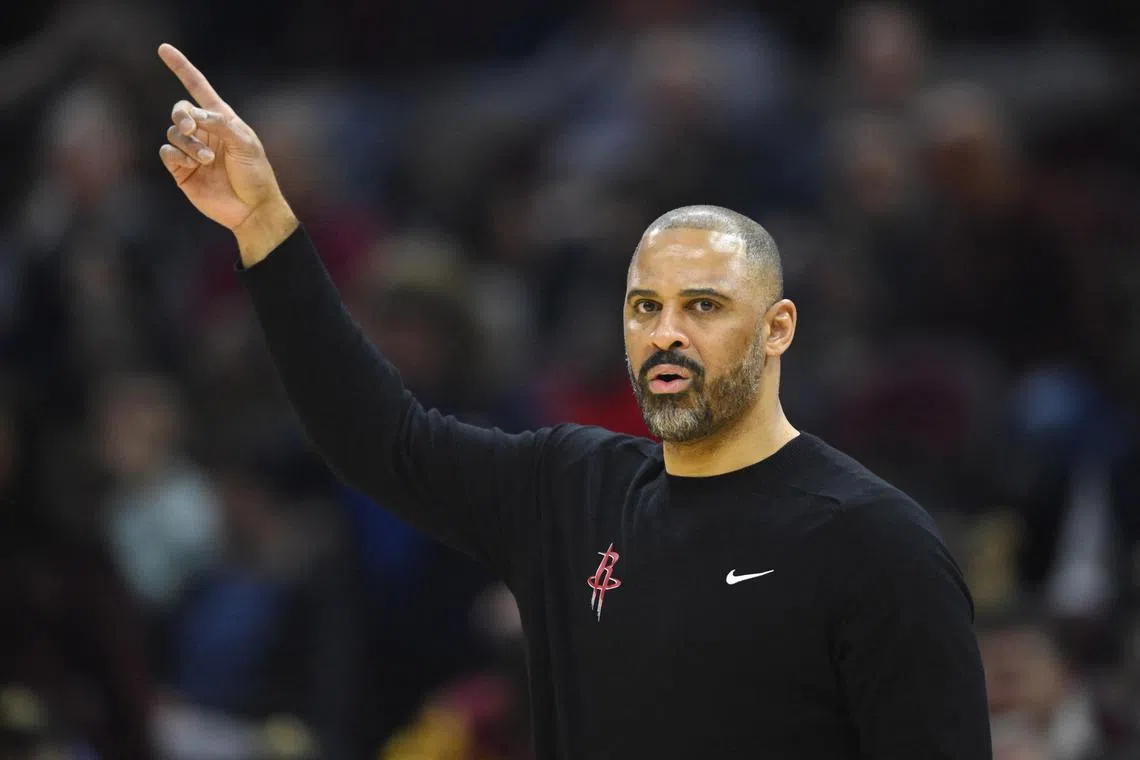Ime Udoka's Houston Rockets lost on his first return to Boston since he was let go by the Celtics. Jaylen Brown scored 32 points and Jayson Tatum added 27 as the Celtics remained unbeaten at home, defeating Houston 145-113 on Jan 13.