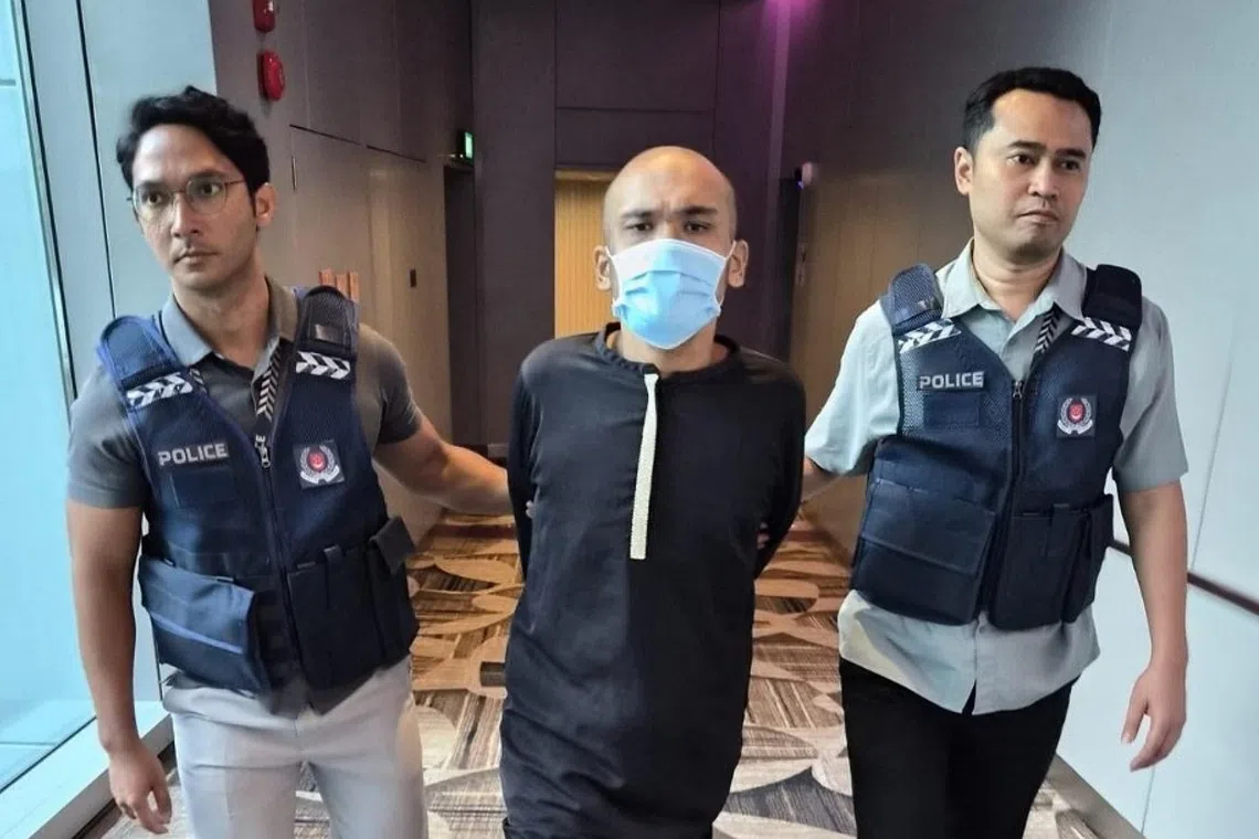 The man uploaded videos of himself on social media in which he made insulting and profane remarks against the Muslim community in Singapore.
