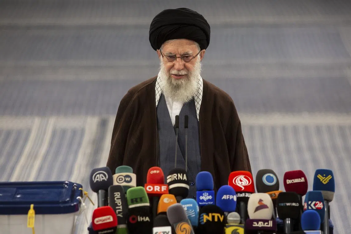 Iran's Supreme Leader Ali Khamenei says the Iranian military should "ceaselessly pursue military innovation".
