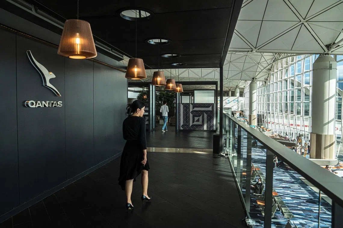 Qantas has seen strong demand for flights to Hong Kong since January.