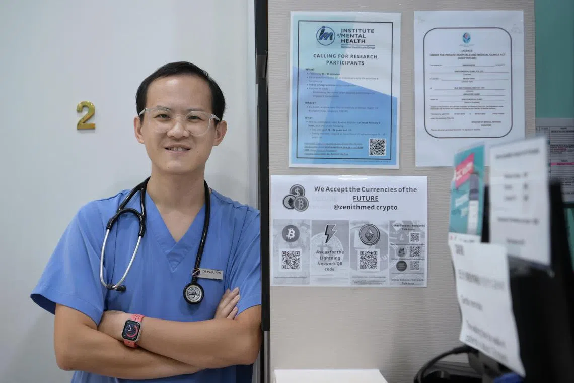 Dr Paul Ang, co-founder of Zenith Medical Clinic, first became interested in cryptocurrency in 2017.