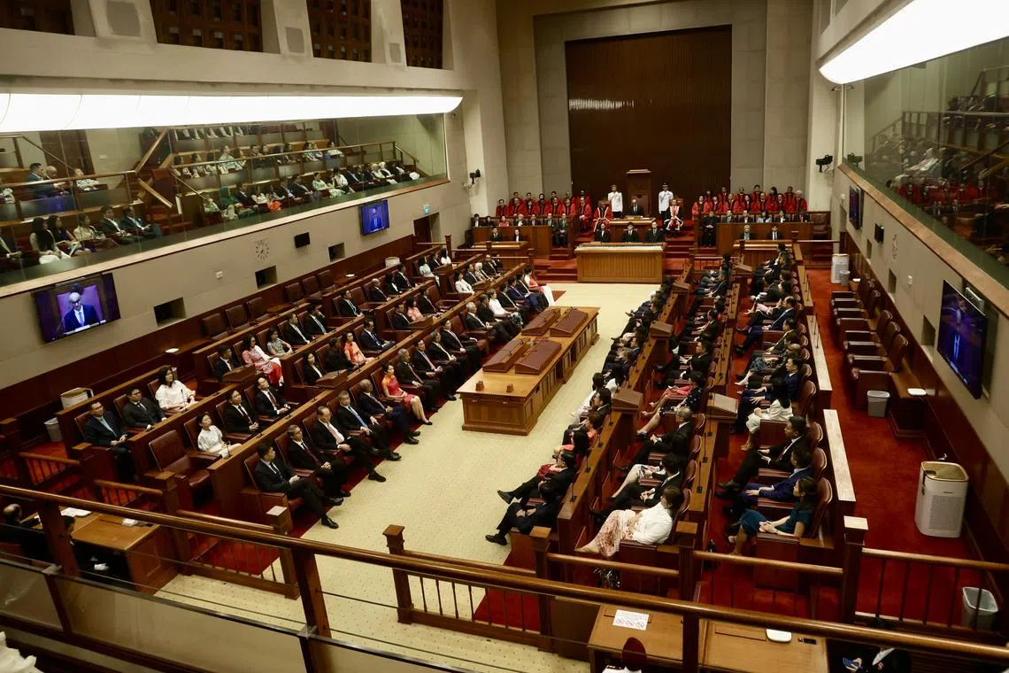 Singapore's 15th Parliament opened on Sept 5.