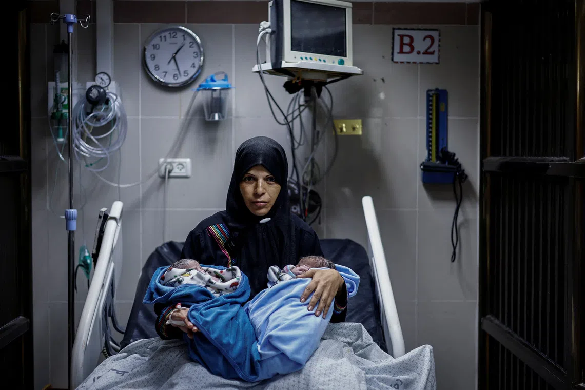 The Gaza twins whose whole lives have been war | The Straits Times