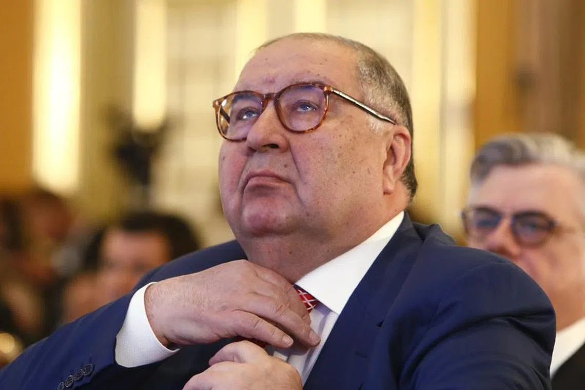 Russian businessman and founder of USM Holdings Alisher Usmanov attends a session during the Week of Russian Business, organized by the Russian Union of Industrialists and Entrepreneurs (RSPP), in Moscow, Russia March 16, 2017. REUTERS/Sergei Karpukhin/File Photo