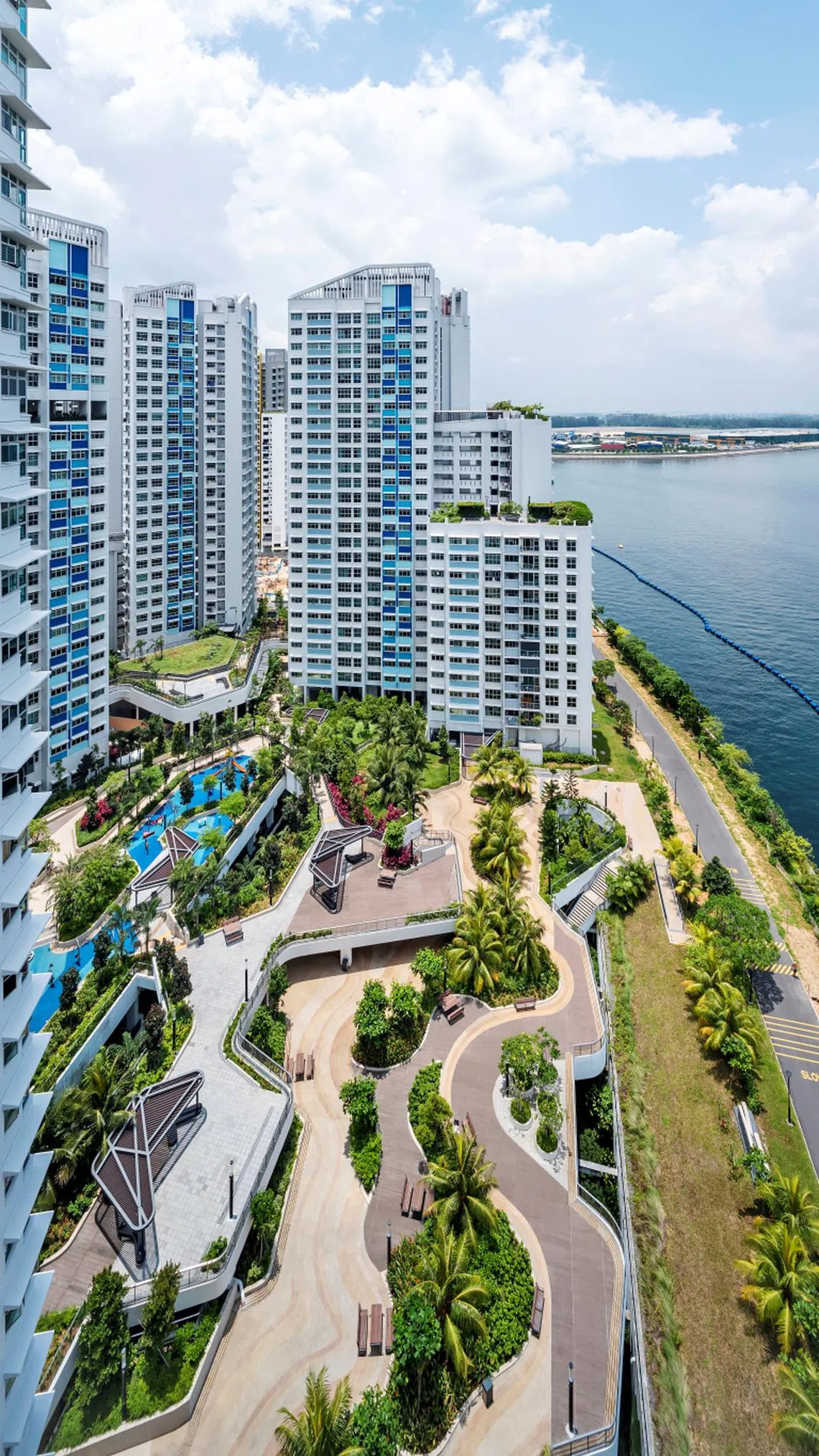 Northshore Straitsview BTO em Punggol Northshore Deleping pela China Construction South Pacific Development Co