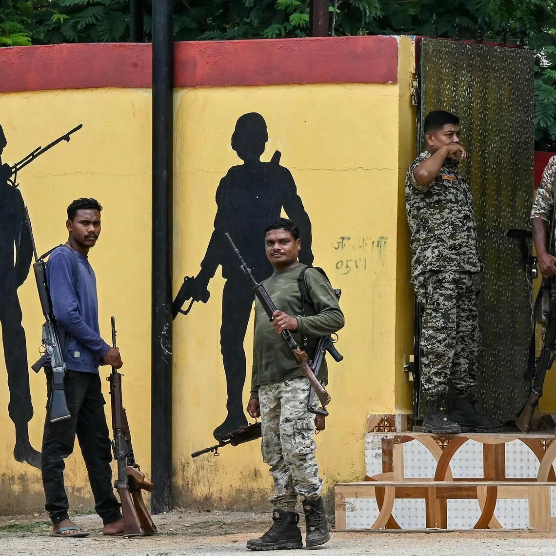 Security forces are strangling the final remnants of the revolt with a network of 450 fortified bases and surveillance hubs linked by roads driven deep into the dense forest. 